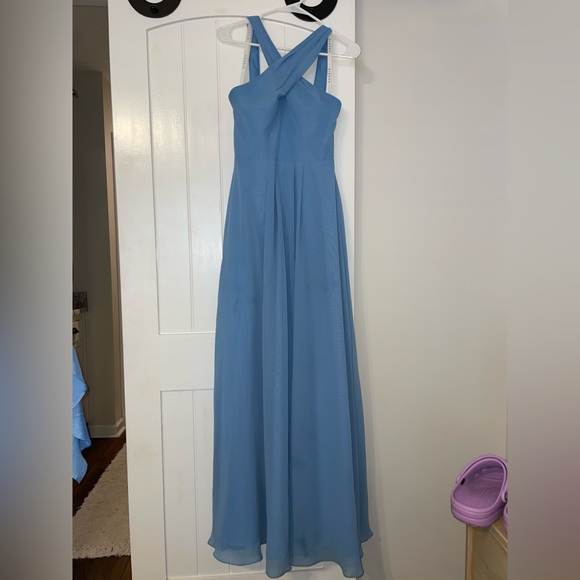 Azazie Dixie - Steel Blue - Size A2 - bridesmaids dress - Picture 3 of 3
